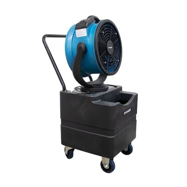 Multipurpose Oscillating 3 Speed 14in Outdoor Cooling Misting Fan
