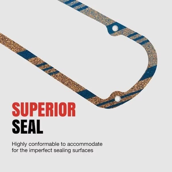 OE Replacement, PermaDry  Molded Rubber Gaskets Included, Services Both Covers, Fel-Pro, Mfr#: VS 50088 R