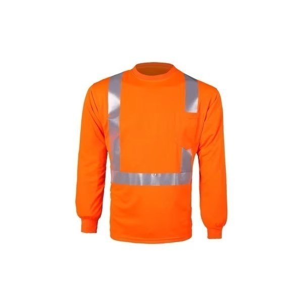 High Viz Softshell Jacket, Medium, Orange, Class 3, 2W International, Mfr#: SHL33C-3 M