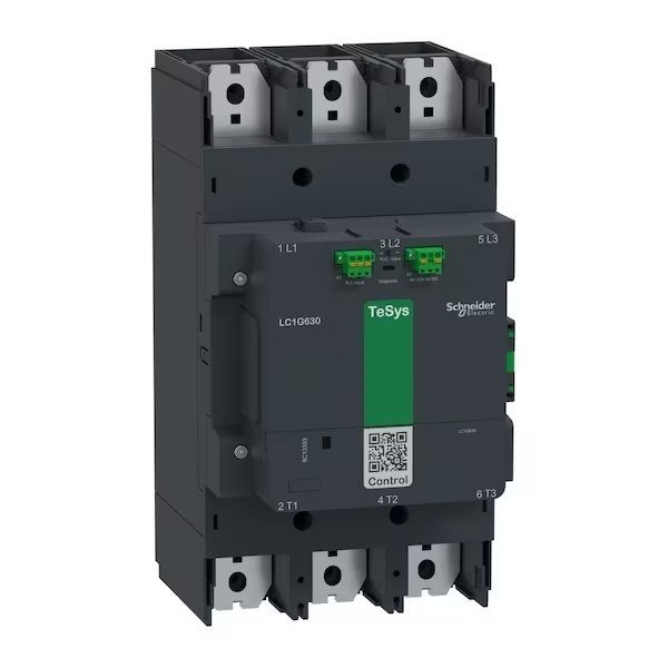 Contactor, 48-130V AC/DC, 50/60 Hz, Schneider Electric, Mfr#: LC1G630EHEA