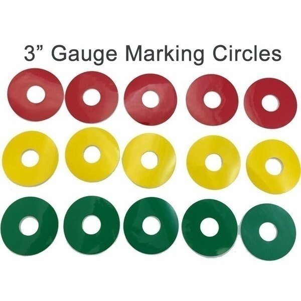 Trash Can General Waste 36in Diameter Non Slip Floor Sign, 5S Supplies, Mfr#: FS-TRSOLWST-36