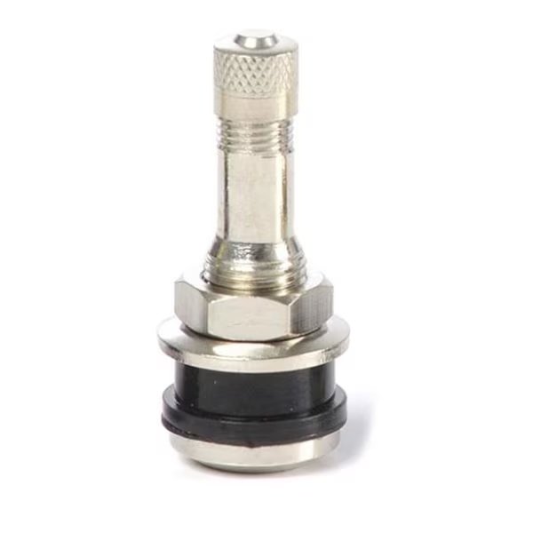 Nickel Plated Brass Tire Valve  10PK, Tire Mechanics Resource, Mfr#: TMRTR416-10