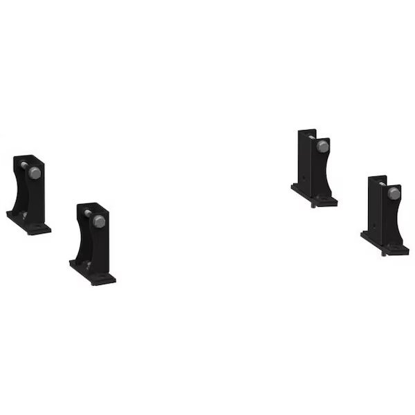 Mounts  Pro III 8008A 8010A 8012A And 80100 Roof Racks Powder Coated Black Steel, Kargomaster, Mfr#: 4089D