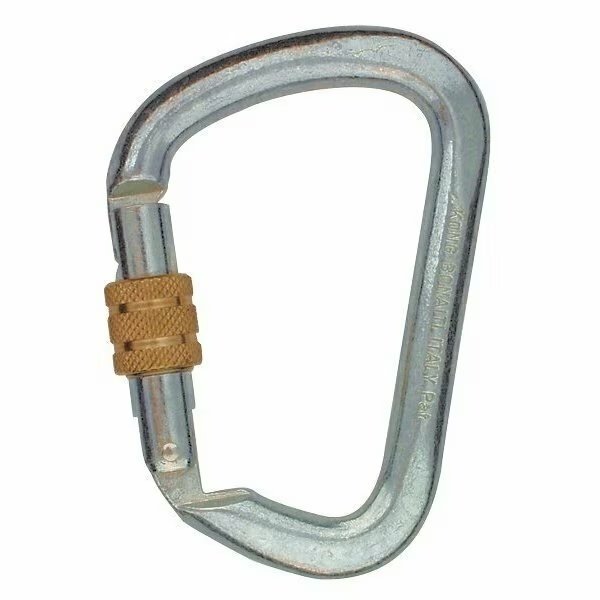 CARABINER-RESCUE-SCREW-STAINLESS 3.15" x4.45" x0.9", Sunbelt, Mfr#: A-B1AB411