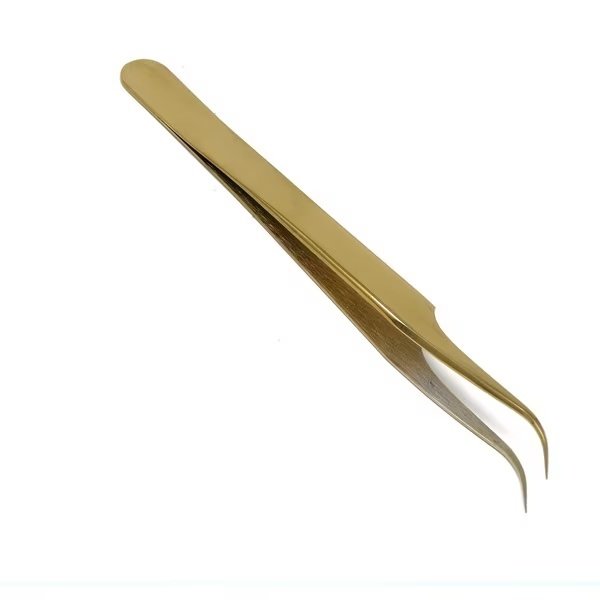 Watch & Jewelery Repair Tweezers #7 Fine Point Forceps Gold Plated, A2Z Scilab, Mfr#: A2Z-ZR287