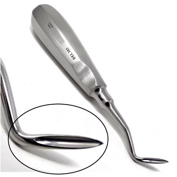 Apical Root Dental Elevator DEL-303, A2Z Scilab, Mfr#: A2Z-ZR780