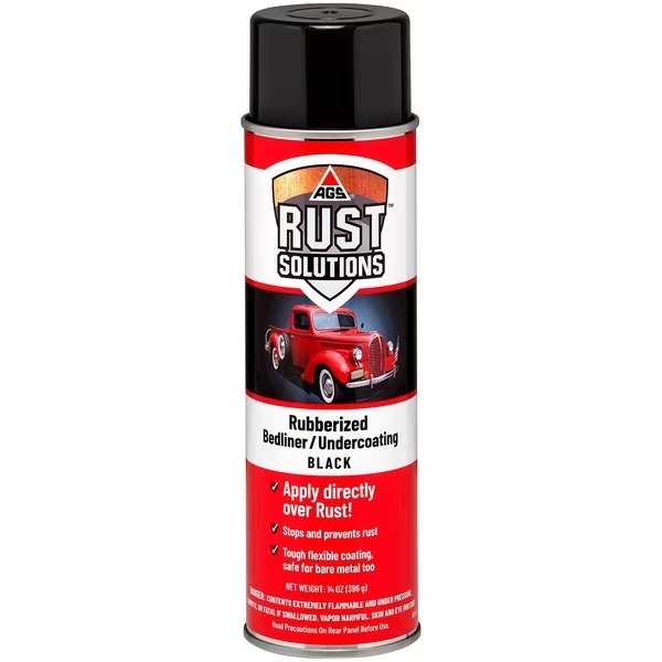 Rubberized Bedliner & Undercoating, 14 oz Aerosol, Ags, Mfr#: AOR-25