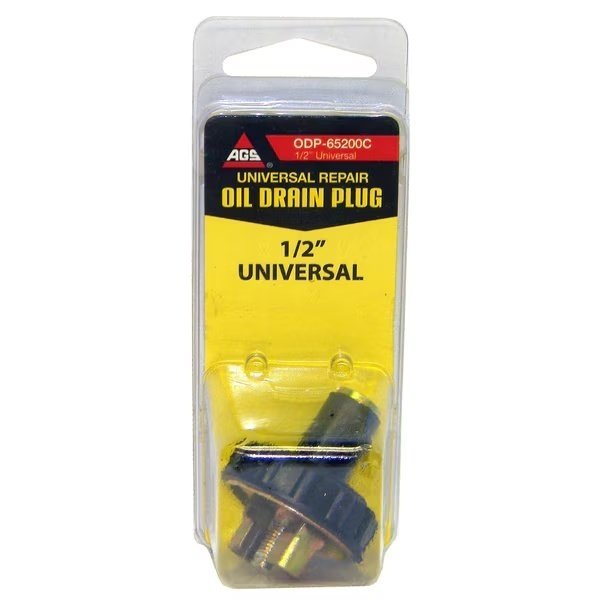 Accufit Oil Drain Repair Plug 1/2" Universal, 1 per Card, Ags, Mfr#: ODP-65200C