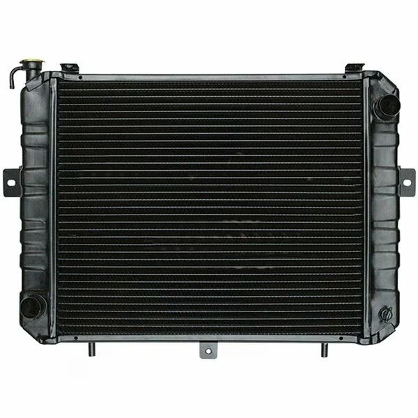 246050 Forklift Radiator    19 58 x 16 34 x 2 38 Fits Komatsu, Aftermarket, Mfr#: 246050-NOR