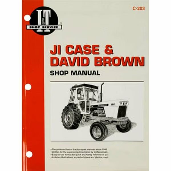 IT-C-203 I&T Shop Manual Fits Case 770 870 1090 1170 885 995 1200 ++ Tractor, Aftermarket, Mfr#: C203