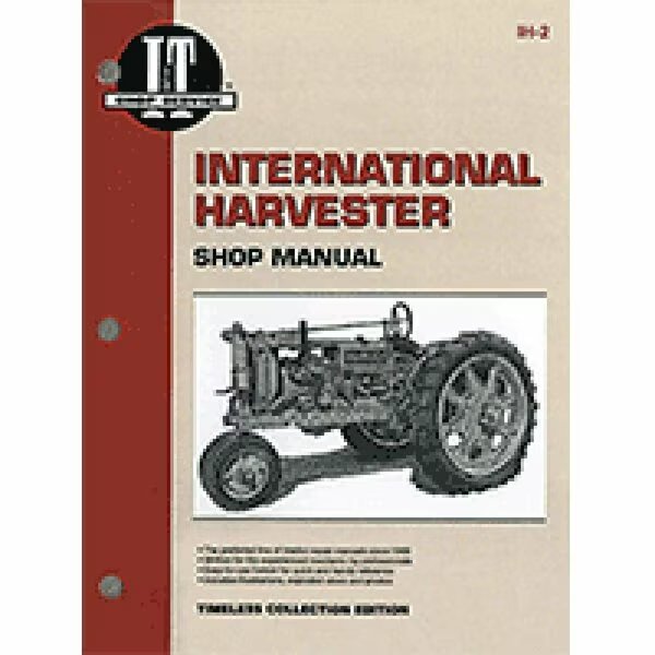Shop Manual Collection I&T for IH-2 International Harvester F20 F12 F14, Aftermarket, Mfr#: IH2