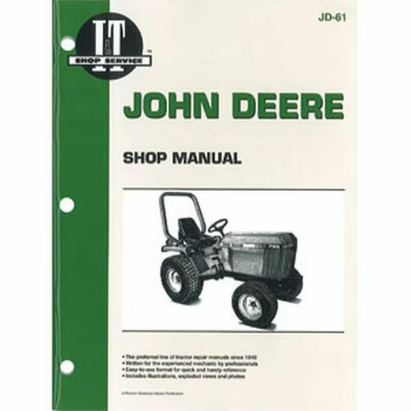 Shop Manual, Aftermarket, Mfr#: JD61