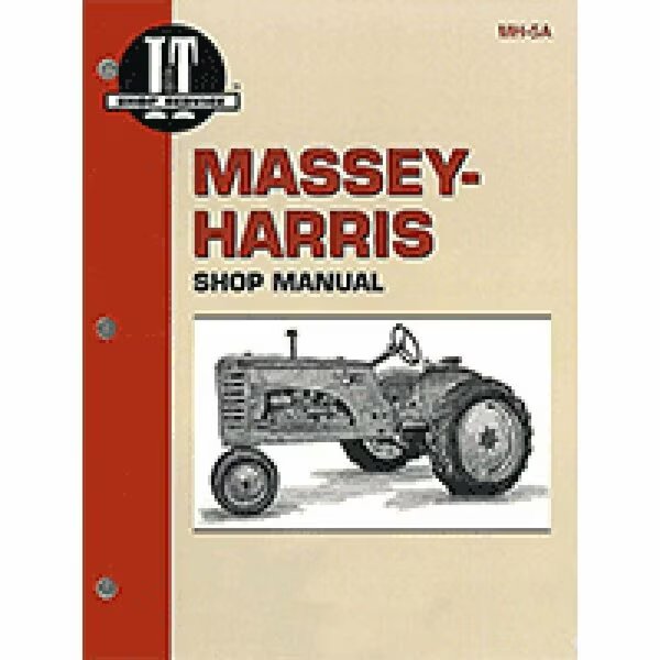 I&T Tractor Repair Shop Manual MH-5A Fits Massey-Harris 21 23 33 44 55 555, Aftermarket, Mfr#: MAR60-0016