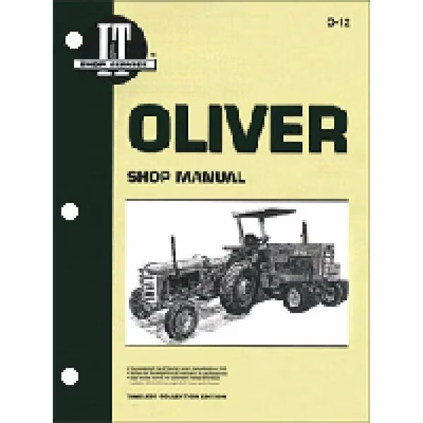 Service shop Manual I&T O-12 for Oliver Tractor 440 Super 44 84 Pages O-12, Aftermarket, Mfr#: O12