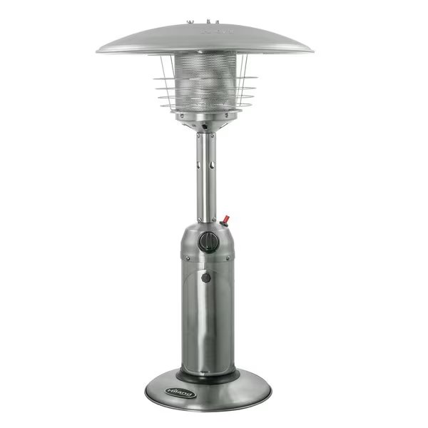 Table Top Patio Heater in Stainless Steel, Hiland, Mfr#: HLDS032-B