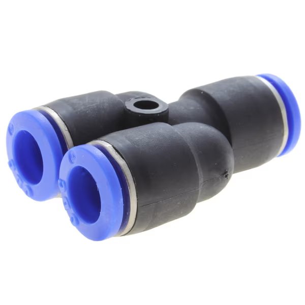 Fitting, PTC, Union "Y", 10mm, Technifit, Mfr#: PY10