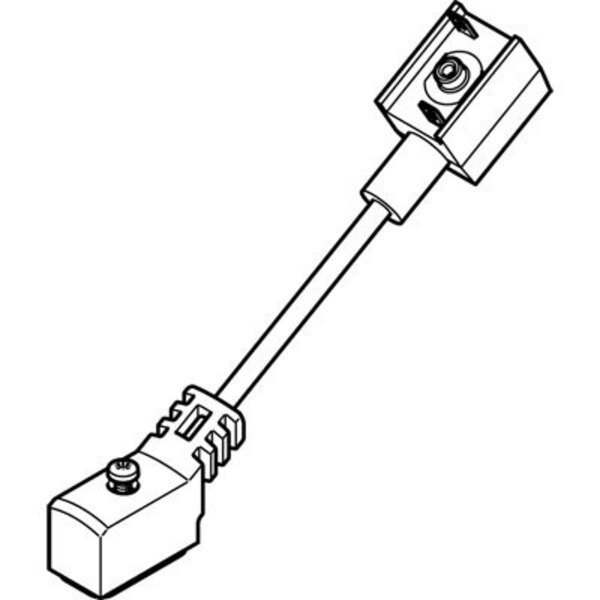 Connecting Cable NEBV-Z4WA2L-R-E-0.2-N-Z1W2-S1, Festo, Mfr#: NEBV-Z4WA2L-R-E-0.2-N-Z1W2-S1