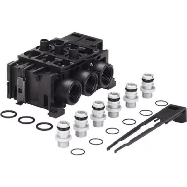 Manifold Block CPE14-PRSGO-3, Festo, Mfr#: CPE14-PRSGO-3