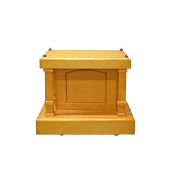 Baby Casket/Urn Bier - Oak, Afs, Mfr#: 72202