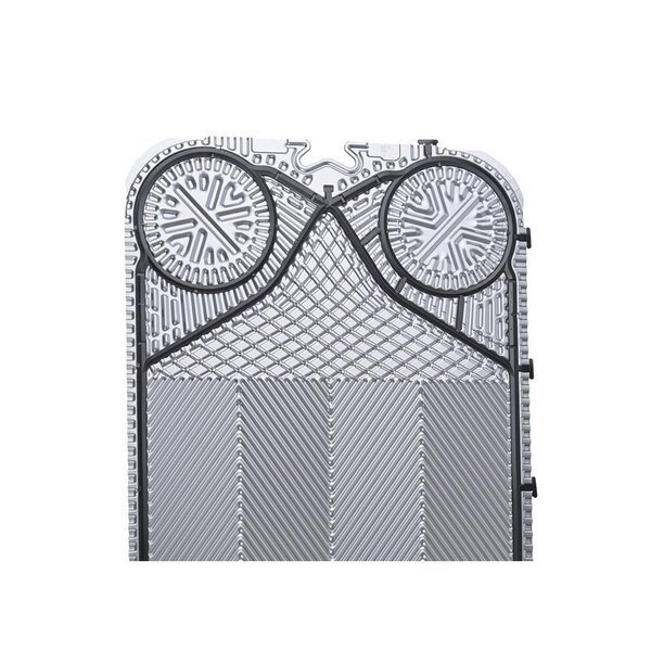 316/0.6/H End plate I with NBR-P Glued gasket, unholed, Alfa Laval, Mfr#: M15-B