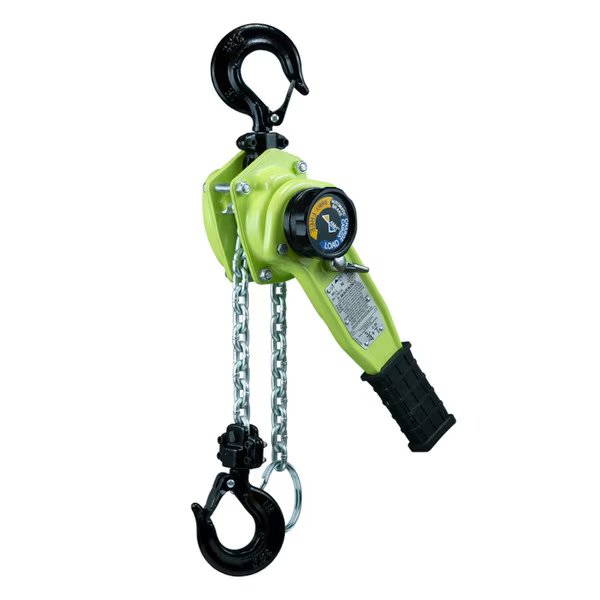 AMH Lever Hoist 1.6t-10'Lift-USA Chain w/ Overload Protected and Self Locking Hooks, All Material Handling, Mfr#: LA016-10UVL