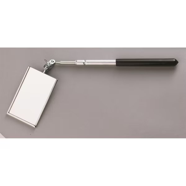 3-1/2"X2" Inspection Mirror, 11-1/2" Extendable Arm, General Tools, Mfr#: 560