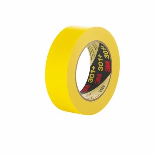 Performance Yellow Masking Tape 301+, 48Mm X 55 M 6.3 Mil, 3M, Mfr#: 51115-64753