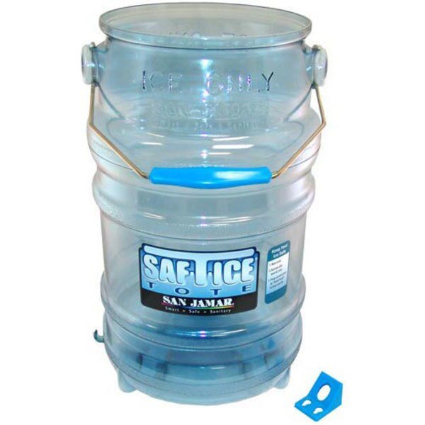 Tote, Saf-T-Ice For  - Part# Sjsi6000, San Jamar, Mfr#: SJSI6000