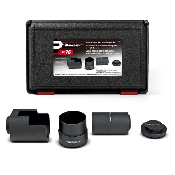 Honda Lower Ball Joint Tool Set Kit76, Powerbuilt, Mfr#: 641321