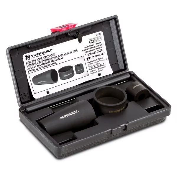 Ford Ball Joint Adapter Set Kit77, Powerbuilt, Mfr#: 641322