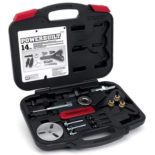 A/C Clutch Remove & Install Kit65, Powerbuilt, Mfr#: 648995
