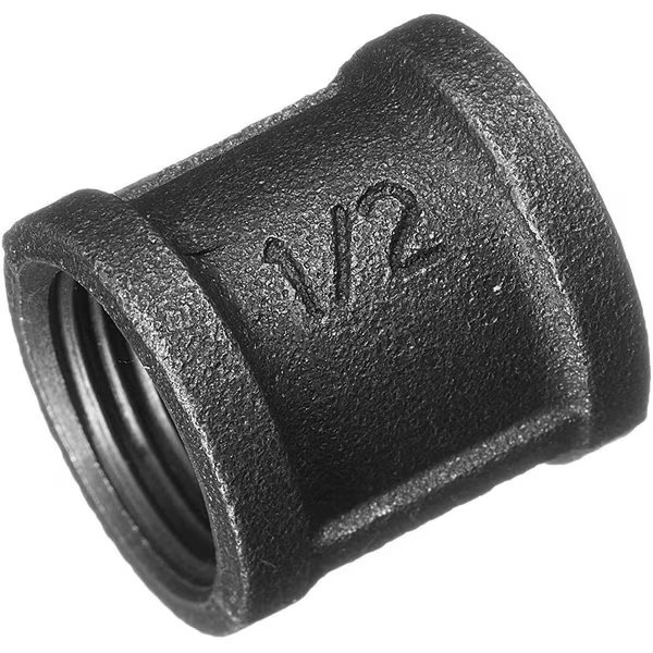 1/2" Iron Pipe Coupling, 10PK, Ironwerks Designs, Mfr#: IW-COUP-1/2-10