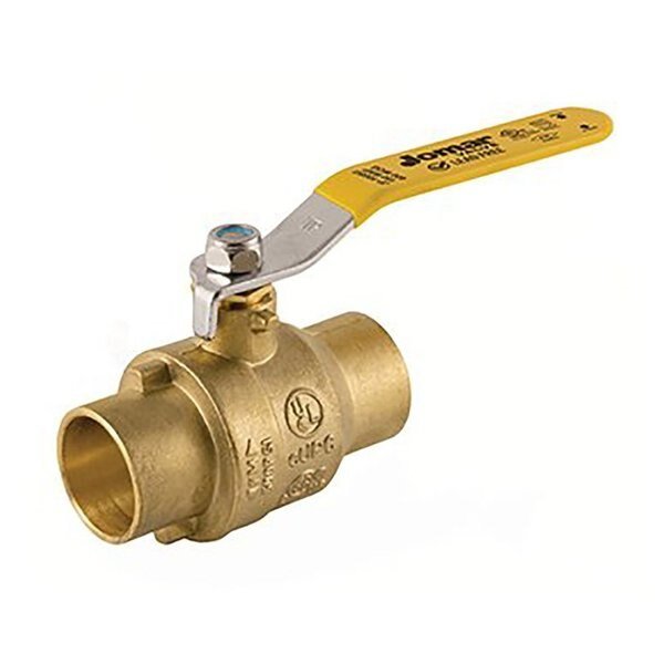 1-1/2 Inch CXC Brass Full Bore Valve, Thrifco Plumbing, Mfr#: 6415038