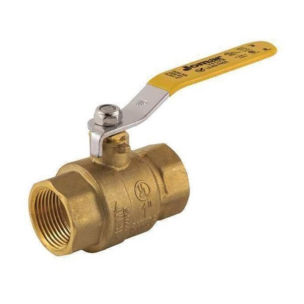 1 Inch IPS Brass Full Bore Valve, Thrifco Plumbing, Mfr#: 6415044