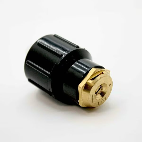 54040d 1/4 Plastic Shrub Br Nozzle, Thrifco Plumbing, Mfr#: 8430092