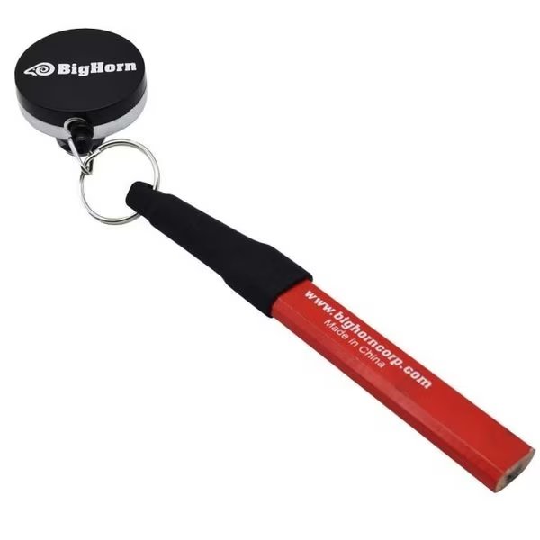 Heavy Duty Retractable Pull Pen & Pencil Holder with Pencil, Big Horn, Mfr#: 19883