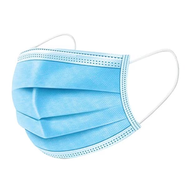 Disposable Face Mask with Elastic Earloop, PK 50, Interstate Safety, Mfr#: 40354