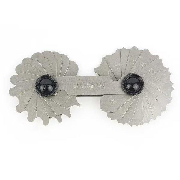 1/32 Inch to 1/4 Inch 26 leaves Radius Gauge, Big Horn, Mfr#: 19216