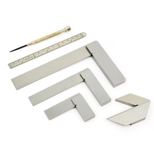 6 Pieces Precision Machinist Ground Engineers Square Set for Hobby Crafts Jewelry Making, Big Horn, Mfr#: 19280
