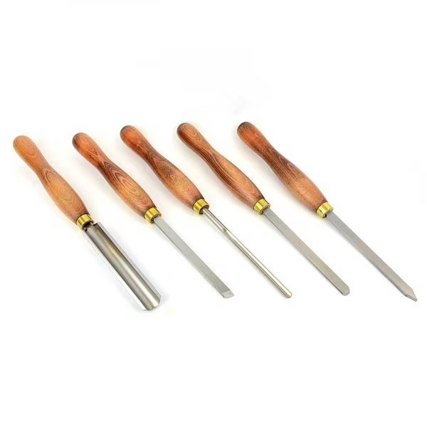 5 Pieces HSS Woodturning Tool Set, Crown Tools, Mfr#: 24280