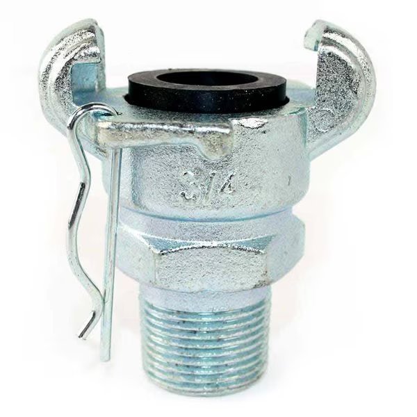 3/4 Inch Male NPT Straight Through Jack Hammer Coupler, PK 50, Interstate Pneumatics, Mfr#: CU-851-50K