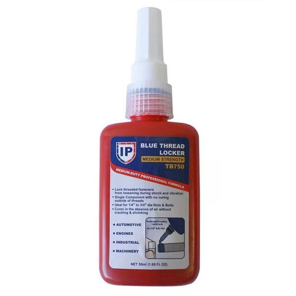 Medium Strength Medium Duty Professional Formula Thread Locker 50ml, PK 12, Interstate Pneumatics, Mfr#: TB750-BX