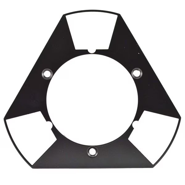 Metal HALF of Quick Plate that Does Not include Magnetic Plate, Total Polishing Systems, Mfr#: TPSX1HALFQP