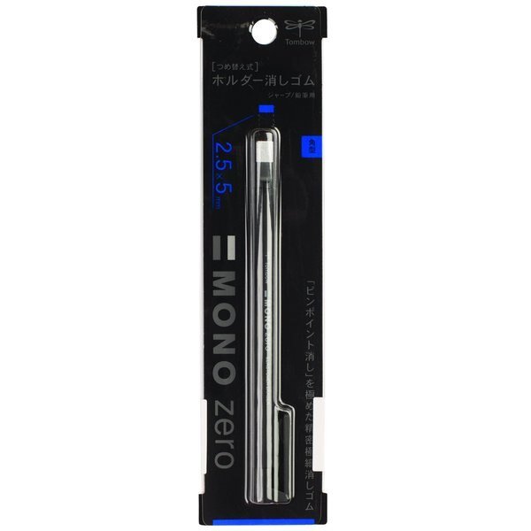 MONO ZERO ERASER, RECT, BLACK, Tombow, Mfr#: 57306