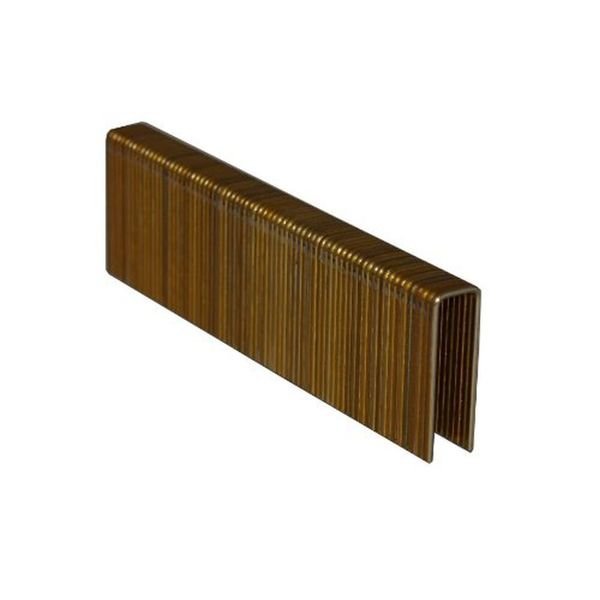 Staples, 15 ga, Medium Crown, 1-3/4 in Leg L, Steel, Spotnails, Mfr#: 7514PG-8.4M
