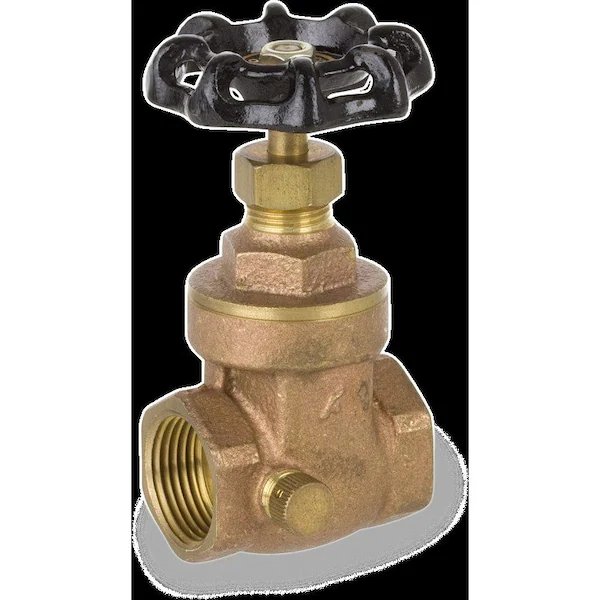 IPS Gate Valve, w/Drain, NL 1", Smith-Cooper, Mfr#: 4347000020