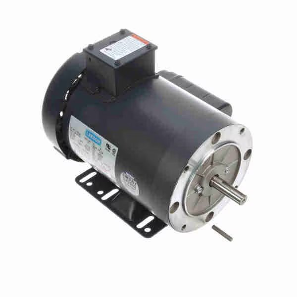0.18 Kw Metric Motor, 1800 Rpm, 24 V, 63D Frame, Ip54, Leeson, Mfr#: M1130297.00