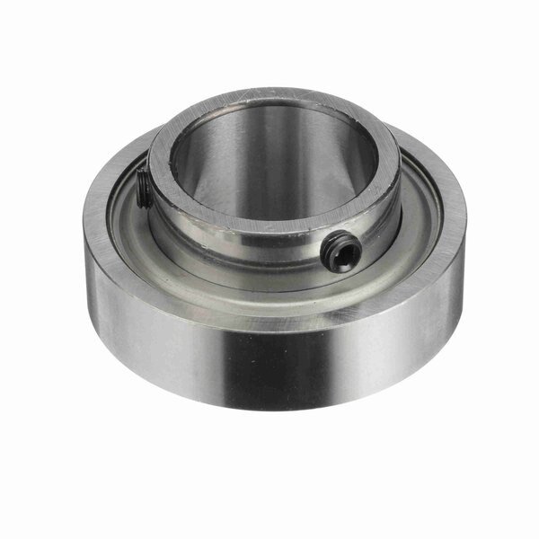 Mounted Insert Only Ball Bearing, 52100 Bearing Steel, Black Oxided, Setscrew Lock, Browning, Mfr#: SLS-123