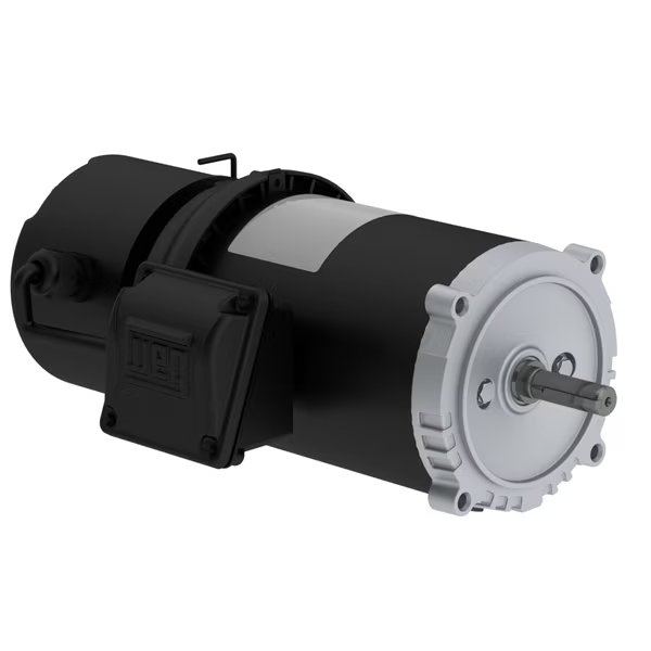 .5018ES3EBMW56-S TEFC, 1/2 hp, 208 to 230/460 V, 60 Hz, 3 phase, W56, 1800 rpm, Footed, Weg, Mfr#: .5018ES3EBMW56-S