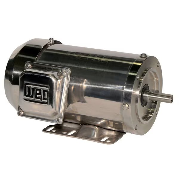 00158ET3ESS56C, TEFC, 1.5 hp, 230/460 V, 60 Hz, 3 phase, 56HC , 1800 rpm, Footed, Weg, Mfr#: 00158ET3ESS56C